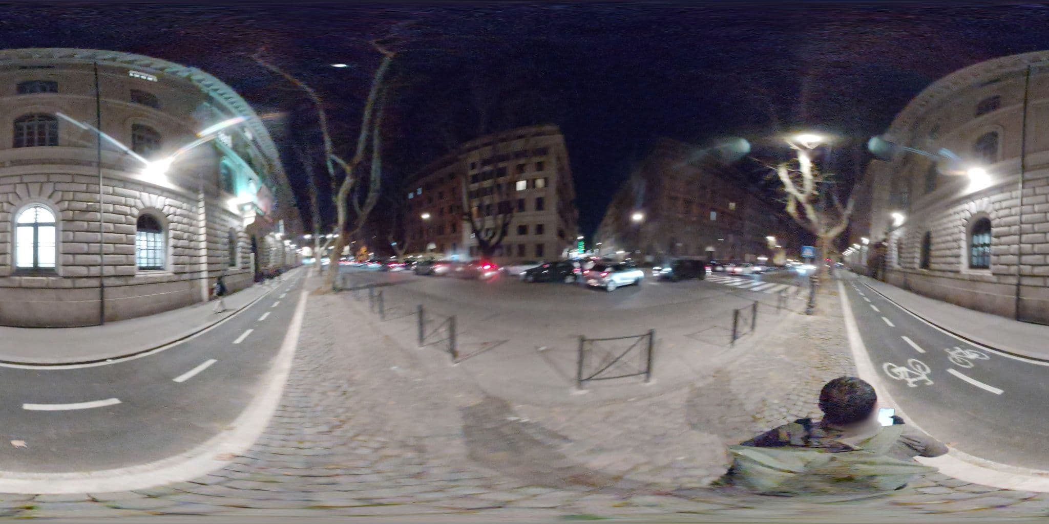 Street view near Friendship Place, Castro Pretorio — © mapconcierge (CC BY-SA · Mapillary)