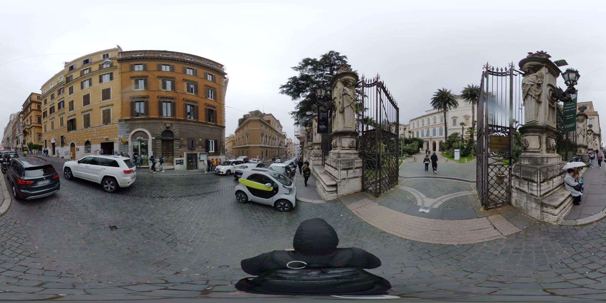 Street view near Barberini Luxury Hotel, Ludovisi — © akiyoshiii213 (CC BY-SA · Mapillary)