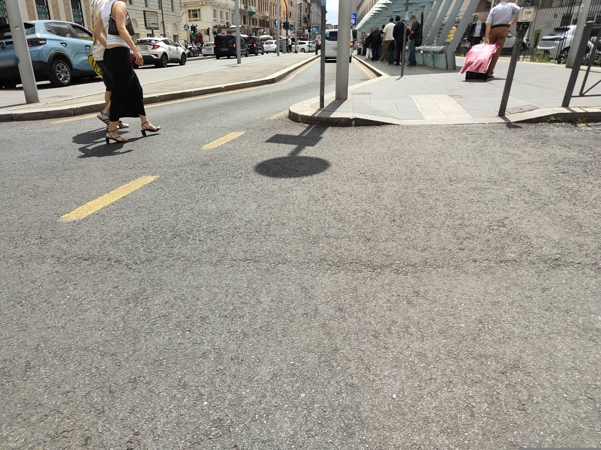 Street view near Hotel Philia, Castro Pretorio — © omfg_notpr (CC BY-SA · Mapillary)