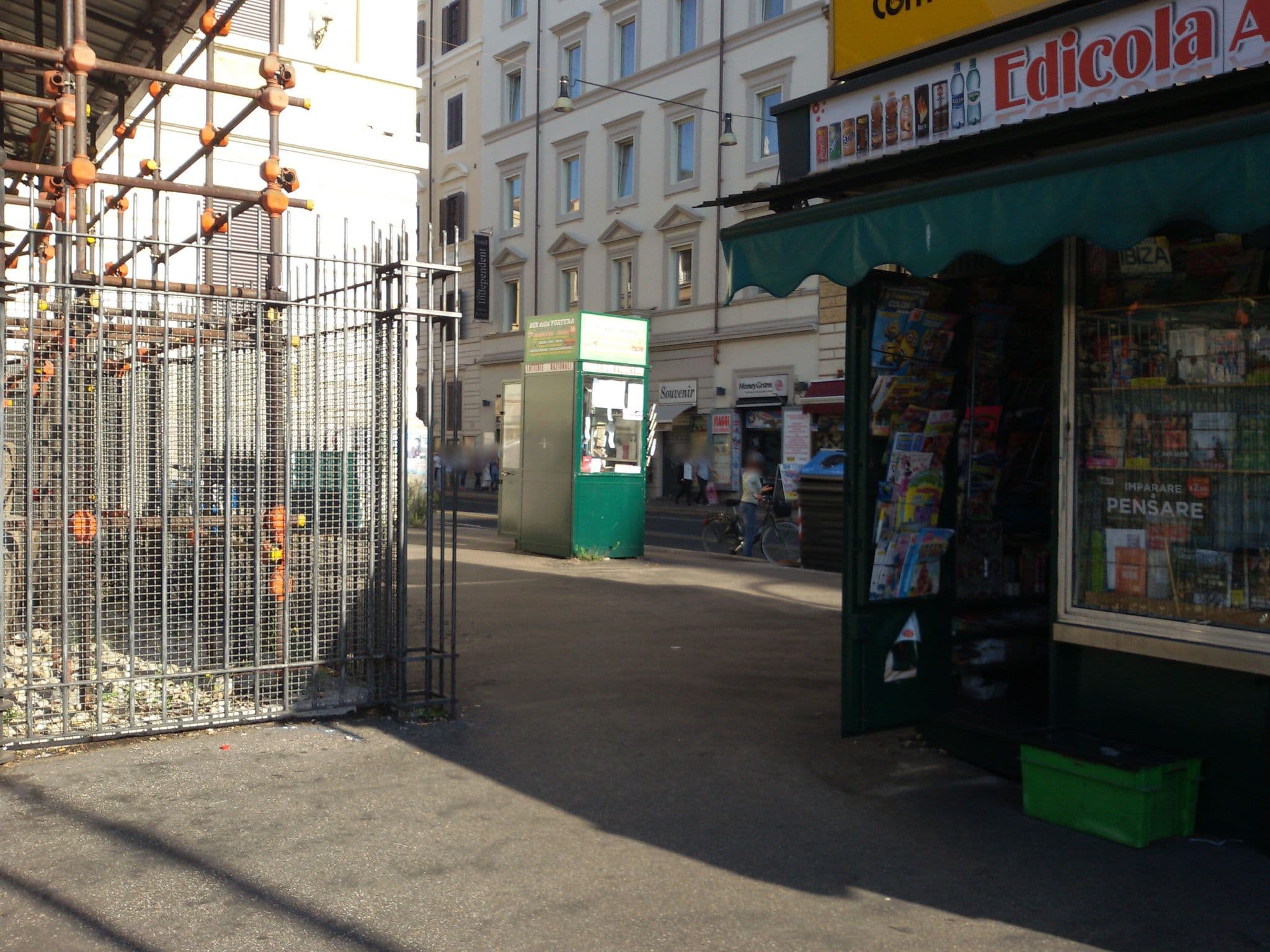 Street view near Bianca Hotel Rome, Castro Pretorio — © beatoangelico (CC BY-SA · Mapillary)