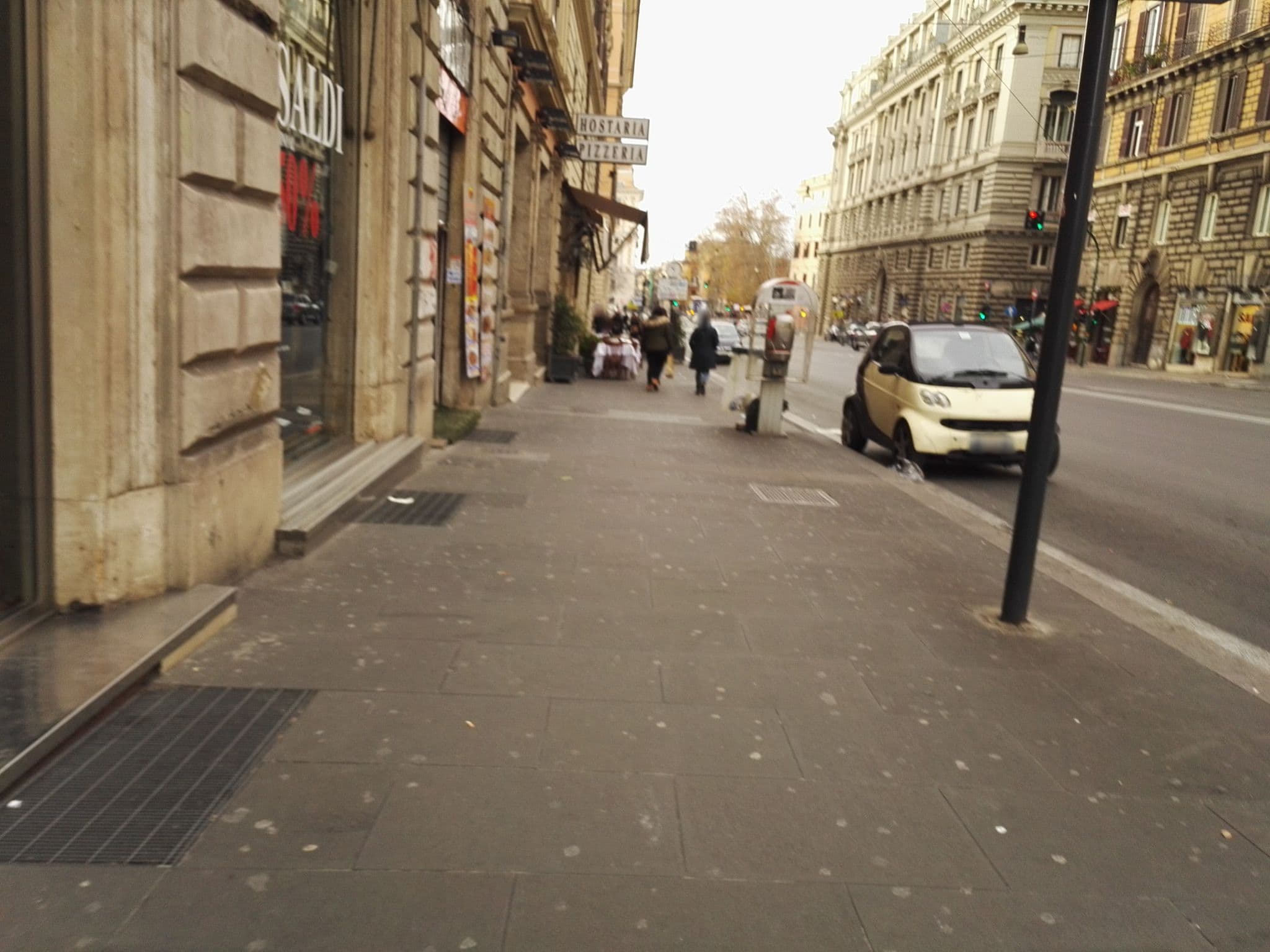 Street view near Hotel Marc Antonio Rome, Monti — © marcuscalabresus (CC BY-SA · Mapillary)