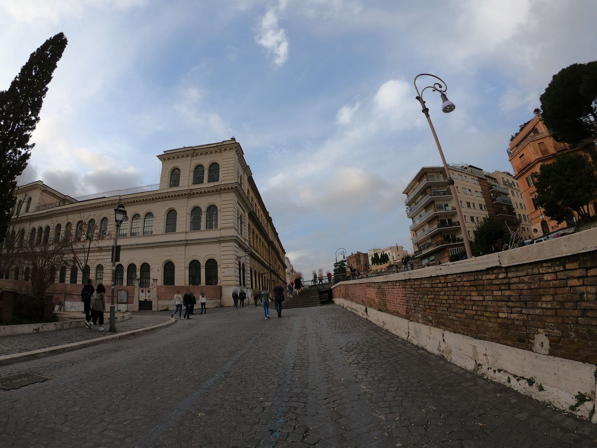 Street view near Exe Domus Aurea Hotel in Rome, Italy, Monti — © richlv (CC BY-SA · Mapillary)