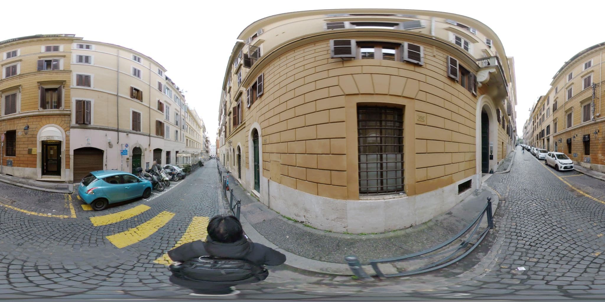 Street view near Trevi Contemporary Suite, Ludovisi — © akiyoshiii213 (CC BY-SA · Mapillary)