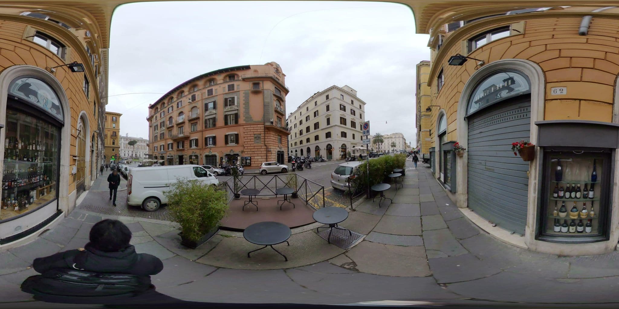 Street view near Opera 58, Monti — © akiyoshiii213 (CC BY-SA · Mapillary)