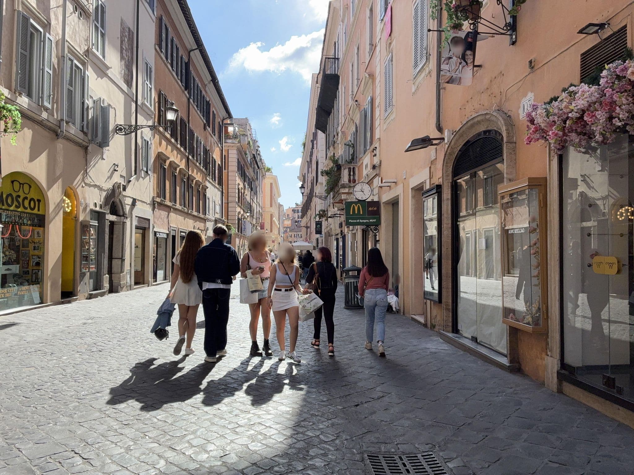 Street view near Down Town Spagna, Sant'Eustachio — © panbauletto (CC BY-SA · Mapillary)