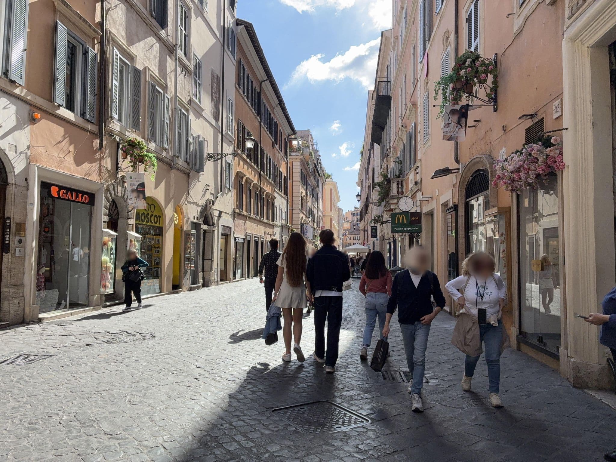 Street view near Hotel Frattina57, Sant'Eustachio — © panbauletto (CC BY-SA · Mapillary)