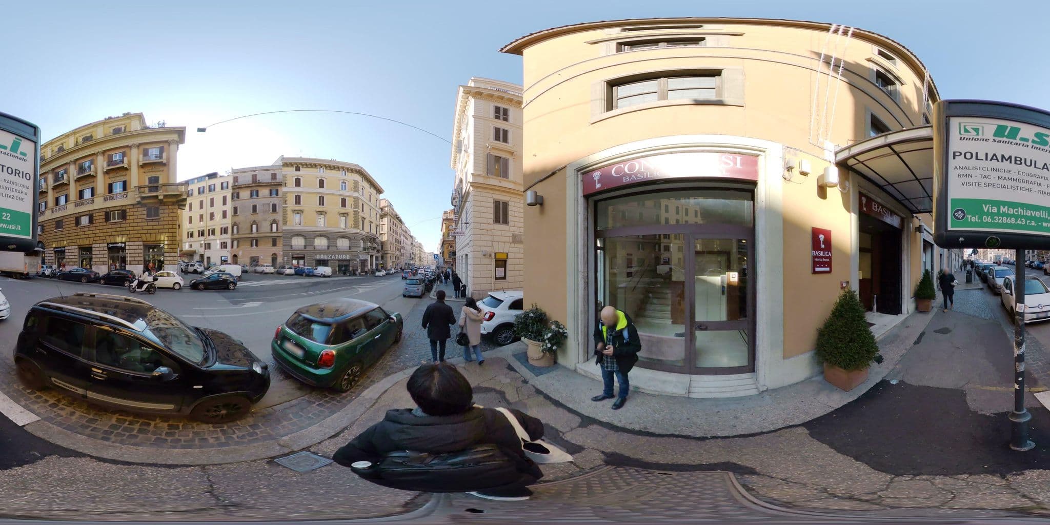 Street view near Mia Lodge, Monti — © akiyoshiii213 (CC BY-SA · Mapillary)