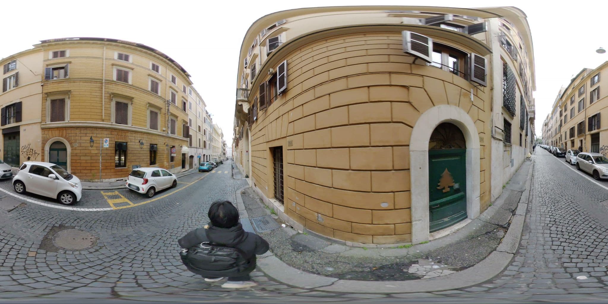 Street view near Trevi Portrait, Ludovisi — © akiyoshiii213 (CC BY-SA · Mapillary)