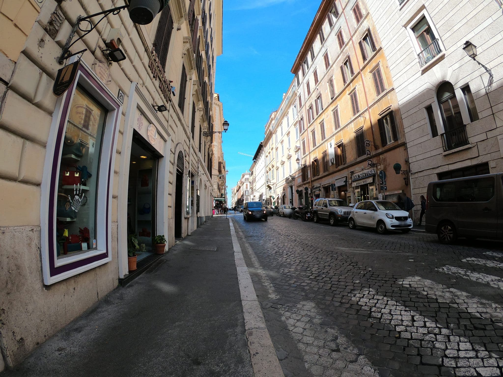 Street view near sistinatwentythree luxury rooms, Ludovisi — © richlv (CC BY-SA · Mapillary)