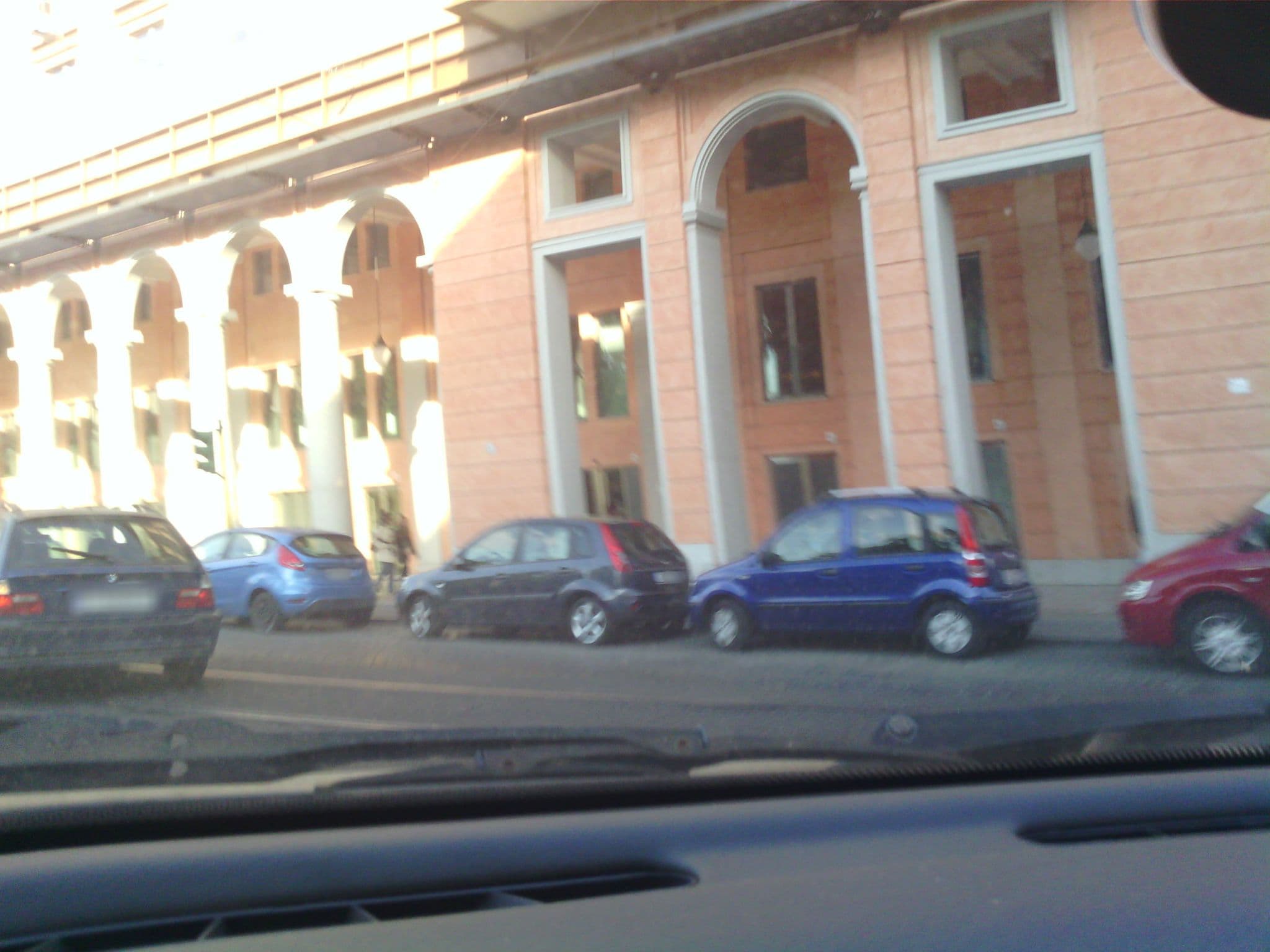 Street view near Fabio Open Space, Rome — © giardia (CC BY-SA · Mapillary)