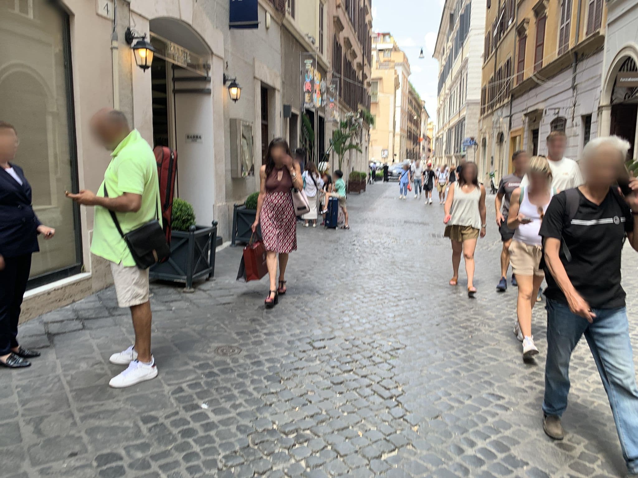 Street view near Intown Luxury House Hotel Rome, Sant'Eustachio — © robot8a (CC BY-SA · Mapillary)