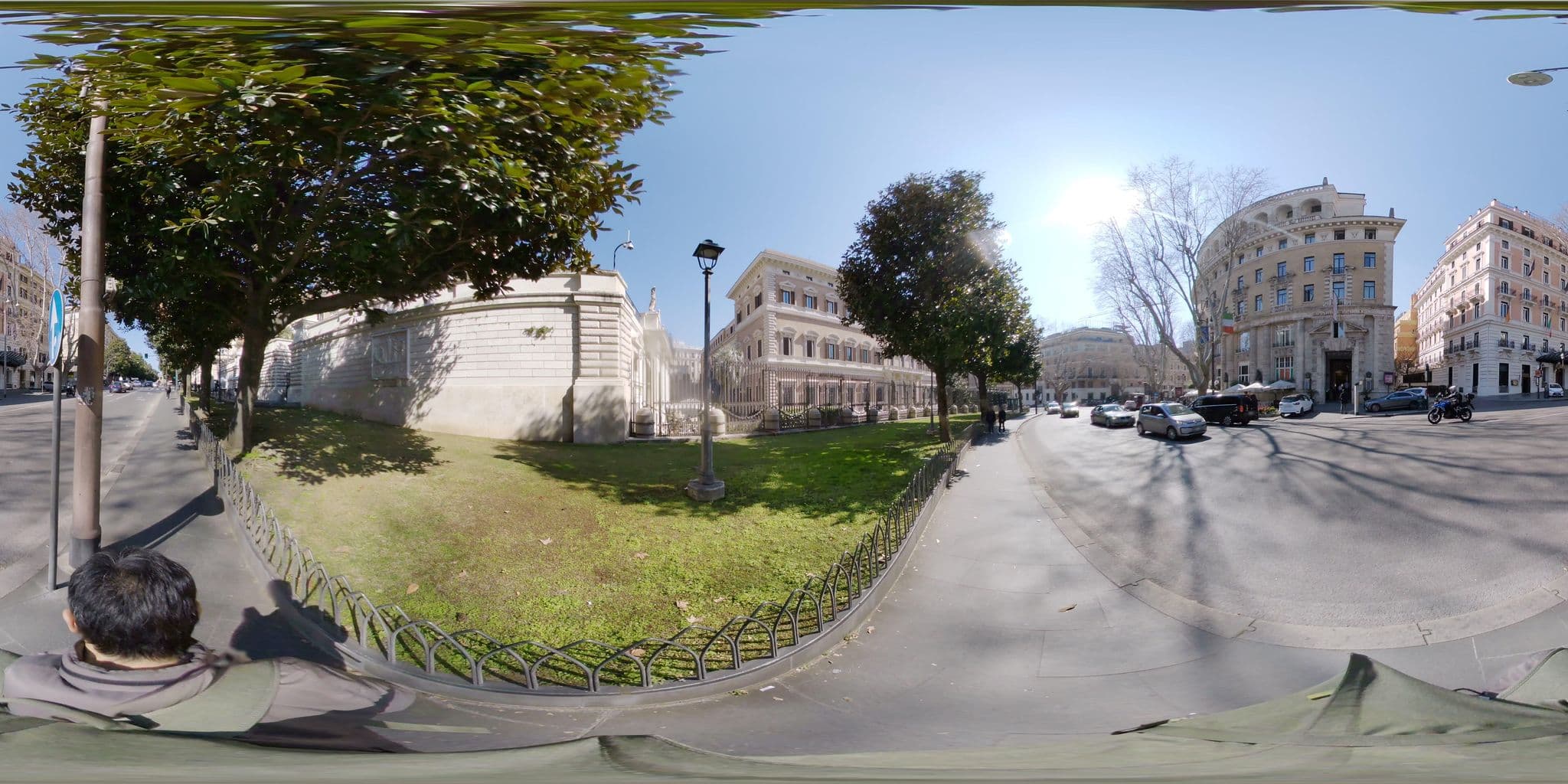 Street view near Boscolo Group SPA, Ludovisi — © mapconcierge (CC BY-SA · Mapillary)
