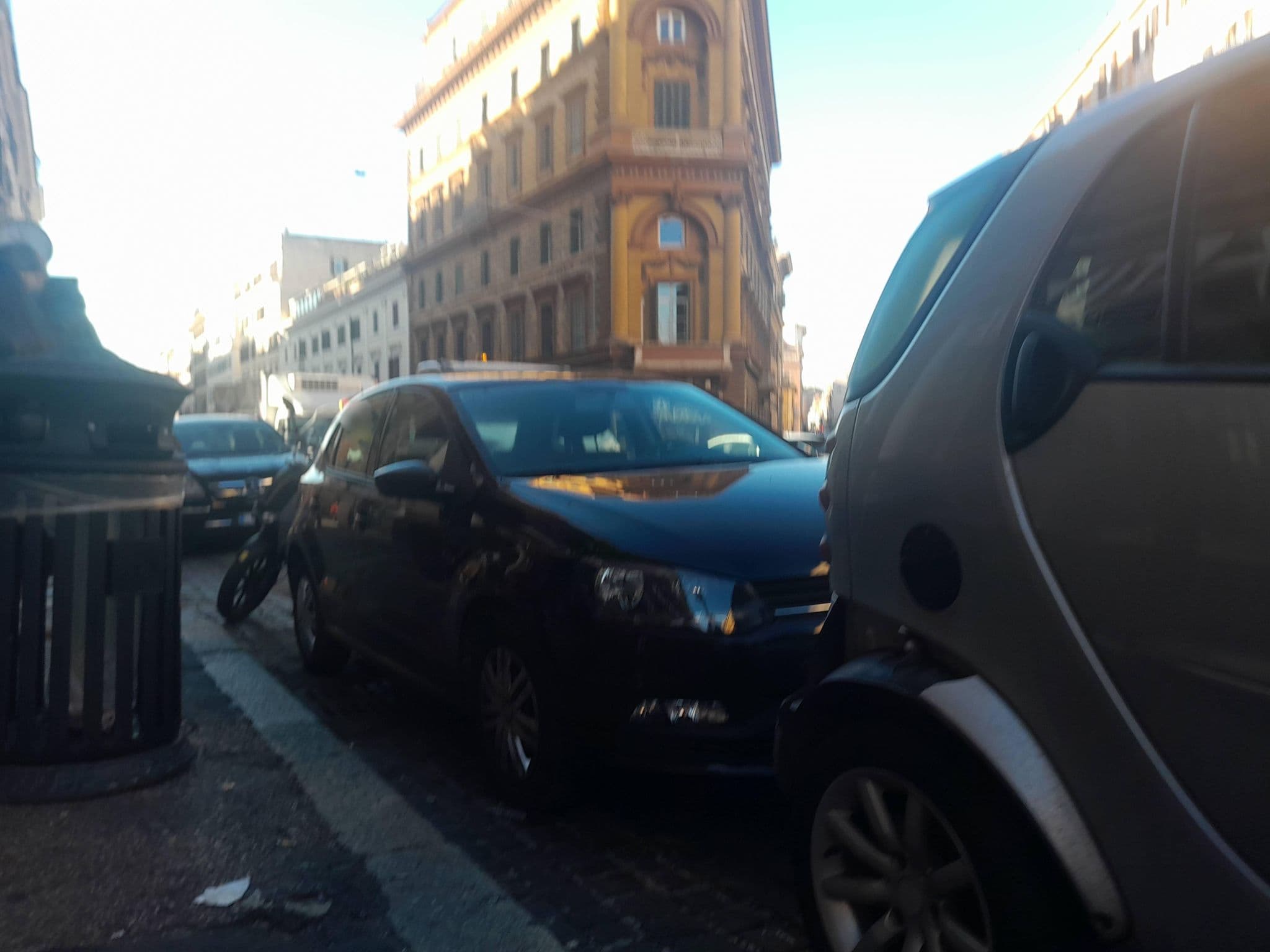 Street view near Hotel Saturnia, Monti — © omfg_notpr (CC BY-SA · Mapillary)
