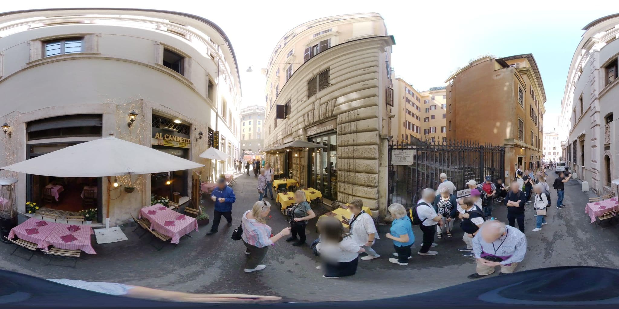 Street view near Palazzo Talia, an SLH Hotel, Sant'Eustachio — © stefan-RolfsRom (CC BY-SA · Mapillary)