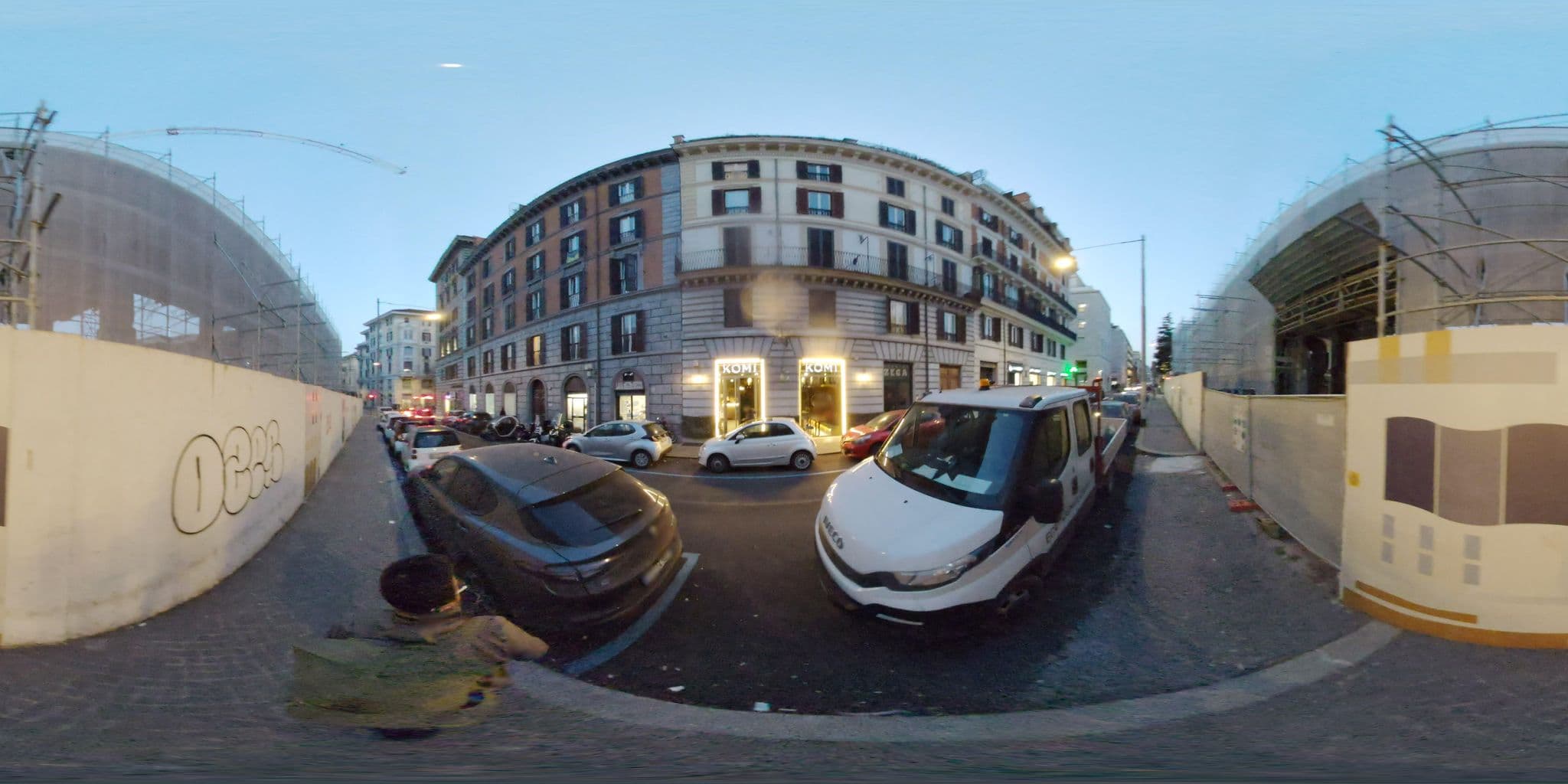Street view near B&B Cicero Rome Center, Sallustiano — © mapconcierge (CC BY-SA · Mapillary)