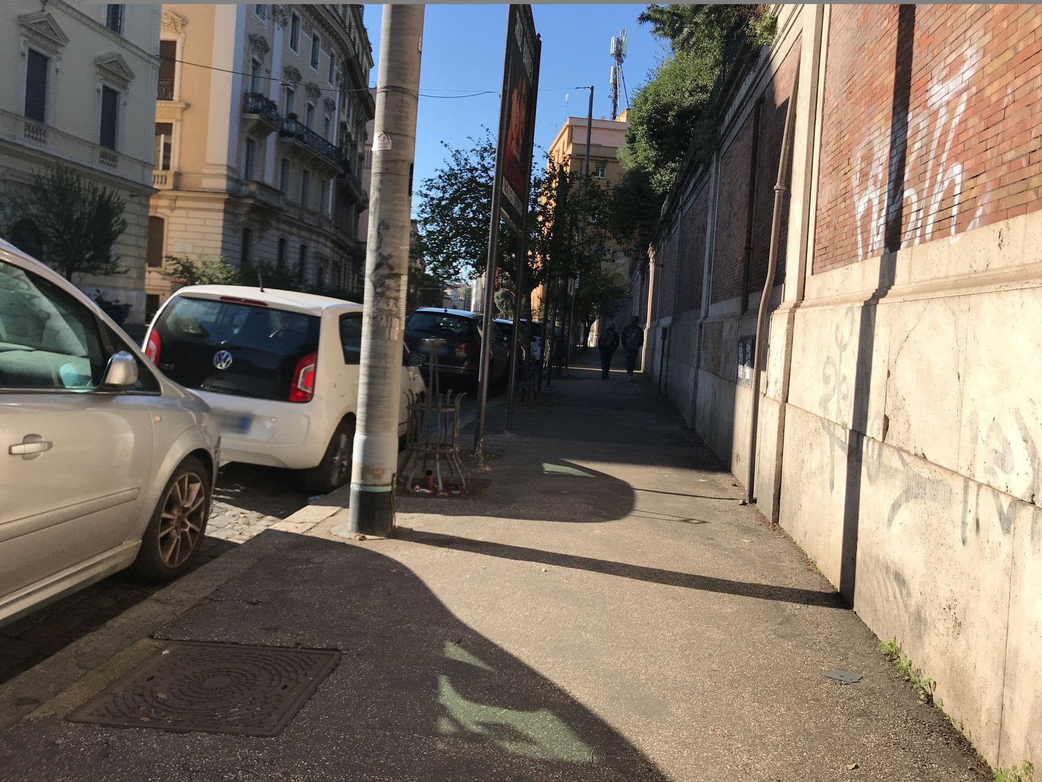 Street view near Giardino Del Lago, Sallustiano — © miguel_andrade (CC BY-SA · Mapillary)