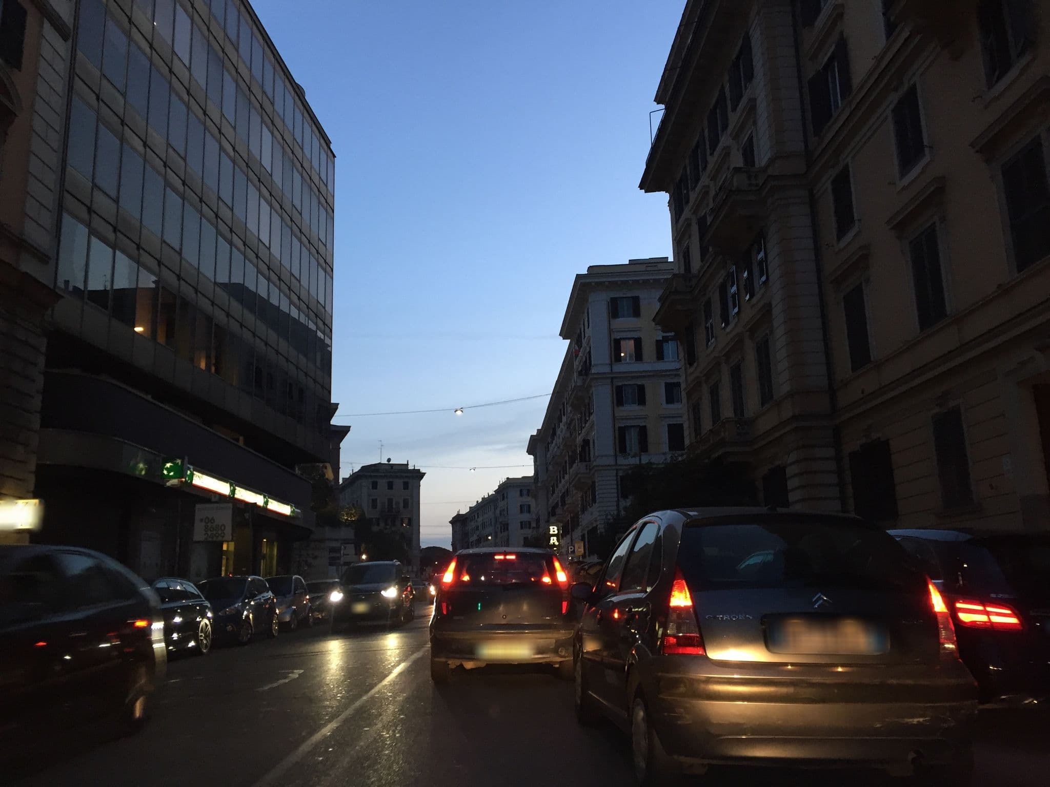 Street view near B4, Sallustiano — © richlv (CC BY-SA · Mapillary)