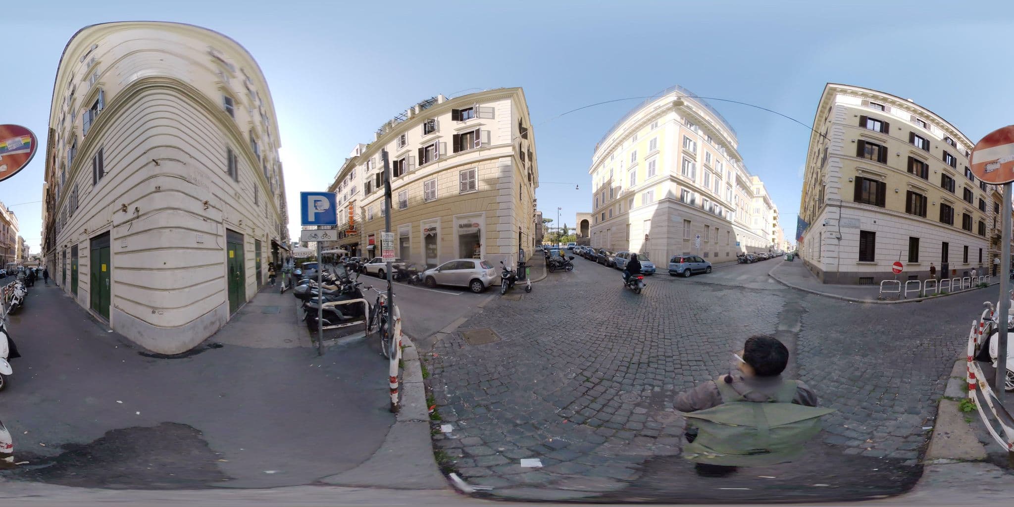 Street view near Vittorio Veneto, Ludovisi — © mapconcierge (CC BY-SA · Mapillary)