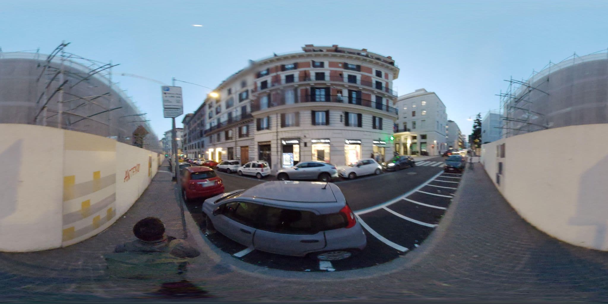 Street view near Ecò Suites, Sallustiano — © mapconcierge (CC BY-SA · Mapillary)