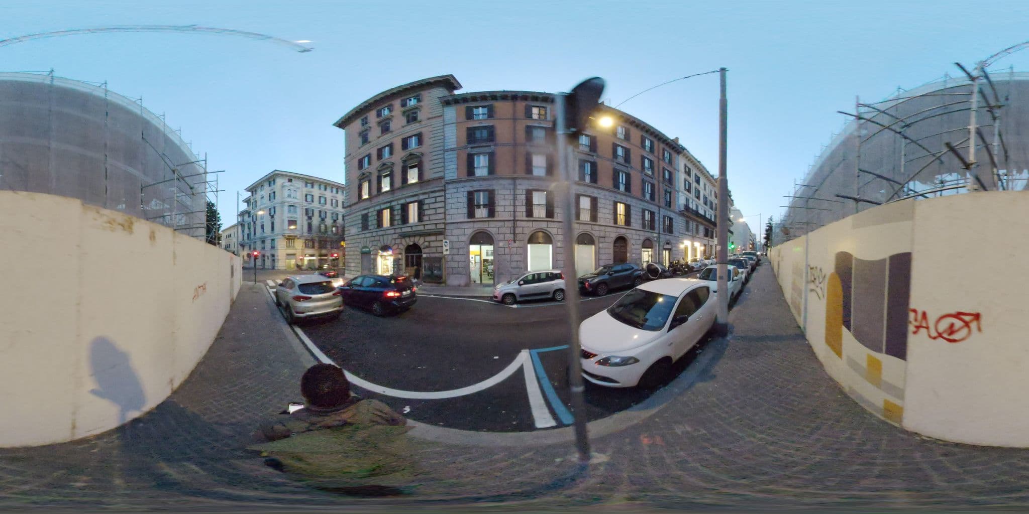 Street view near gialelroma, Sallustiano — © mapconcierge (CC BY-SA · Mapillary)