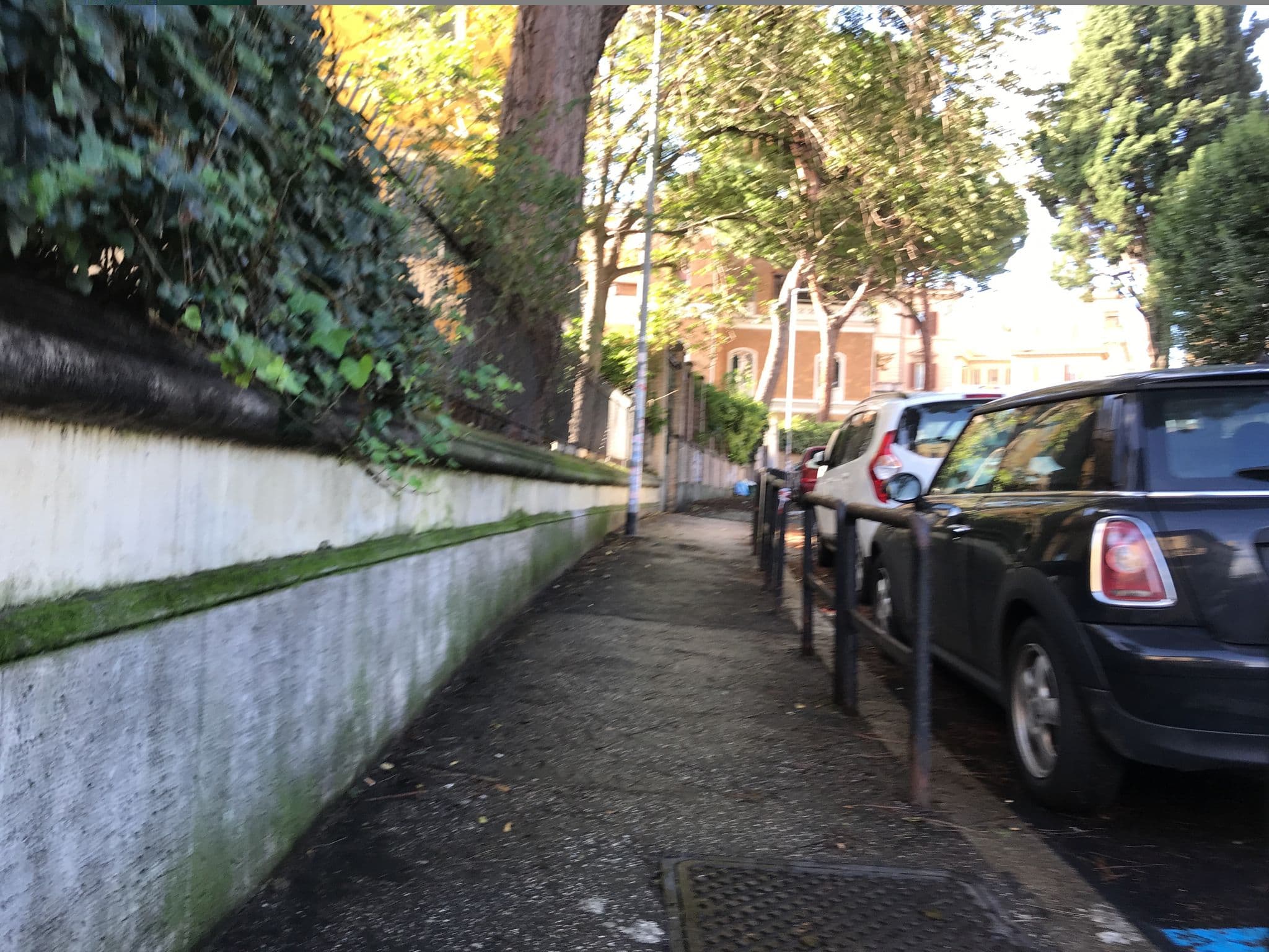 Street view near Hotel Villa Patrizi, Castro Pretorio — © miguel_andrade (CC BY-SA · Mapillary)