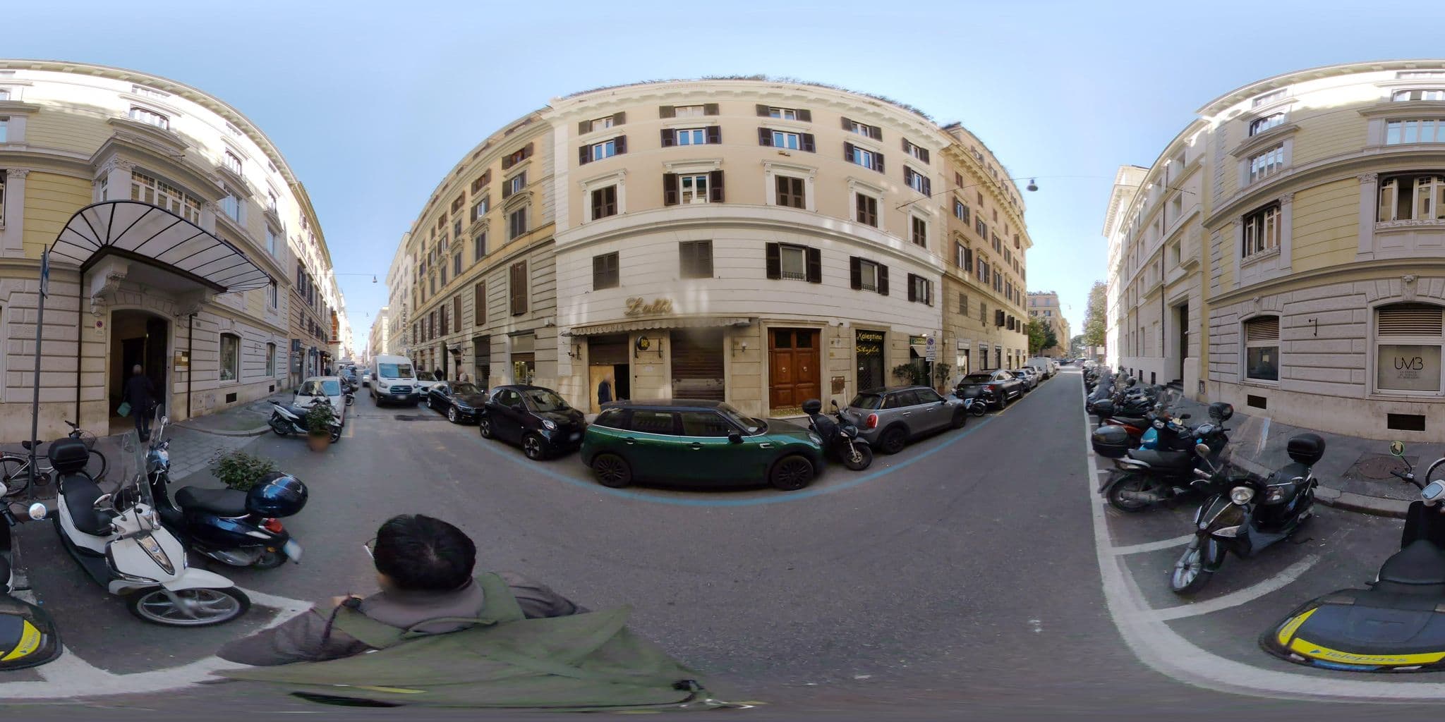 Street view near Residenza San Marco, Ludovisi — © mapconcierge (CC BY-SA · Mapillary)