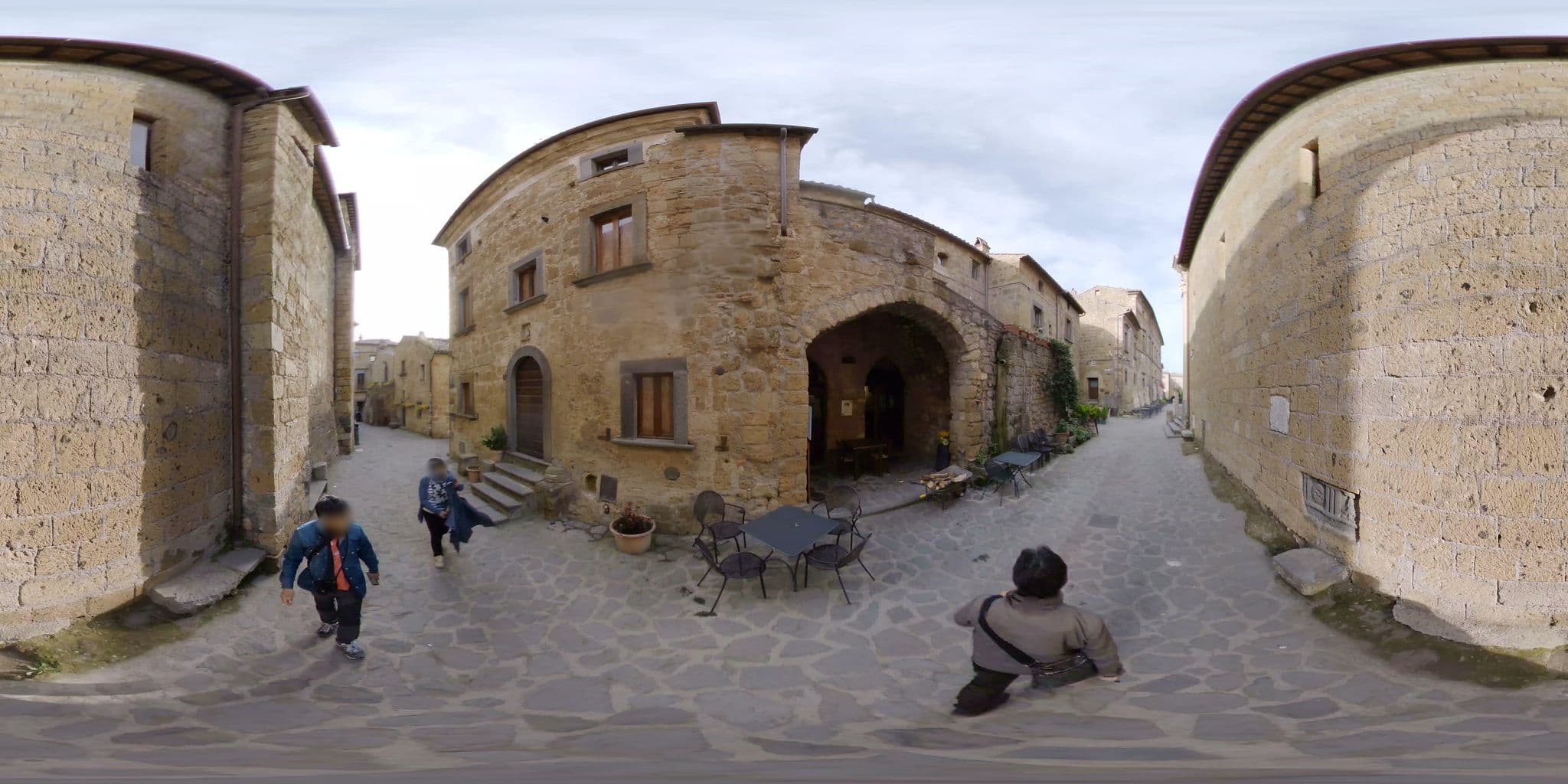 Street view near B&B - Trattoria Antico Forno, Bagnoregio — © mapconcierge (CC BY-SA · Mapillary)