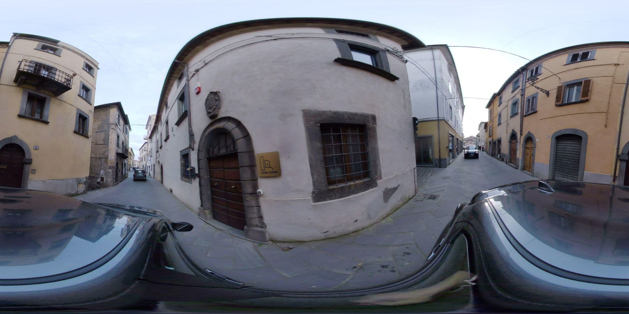 Street view near Agriturismo La Peonia, Bagnoregio — © mapconcierge (CC BY-SA · Mapillary)