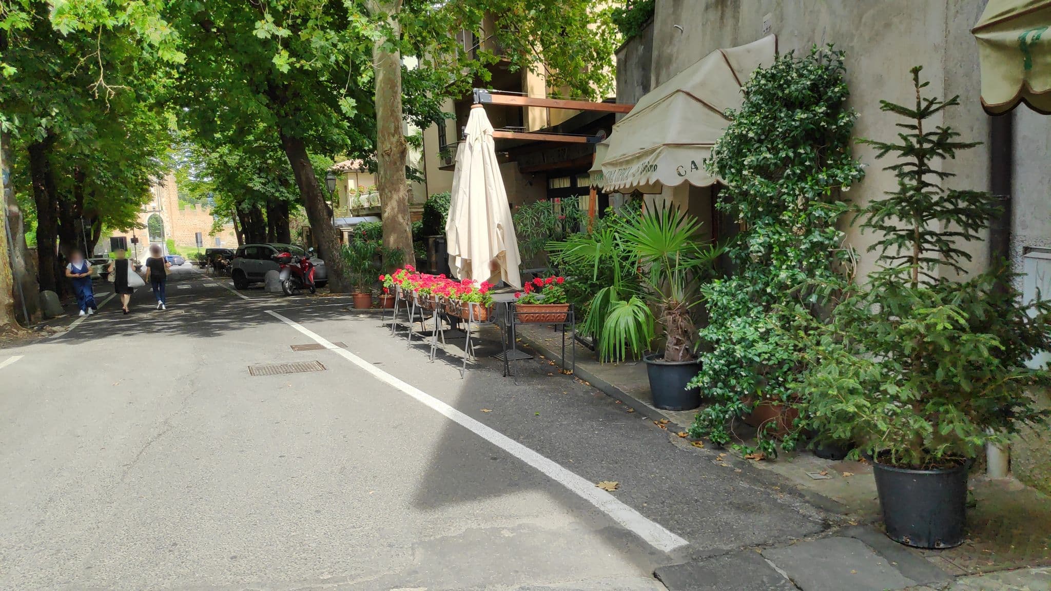 Street view near B&B La Palma, Orvieto — © marcuscalabresus (CC BY-SA · Mapillary)