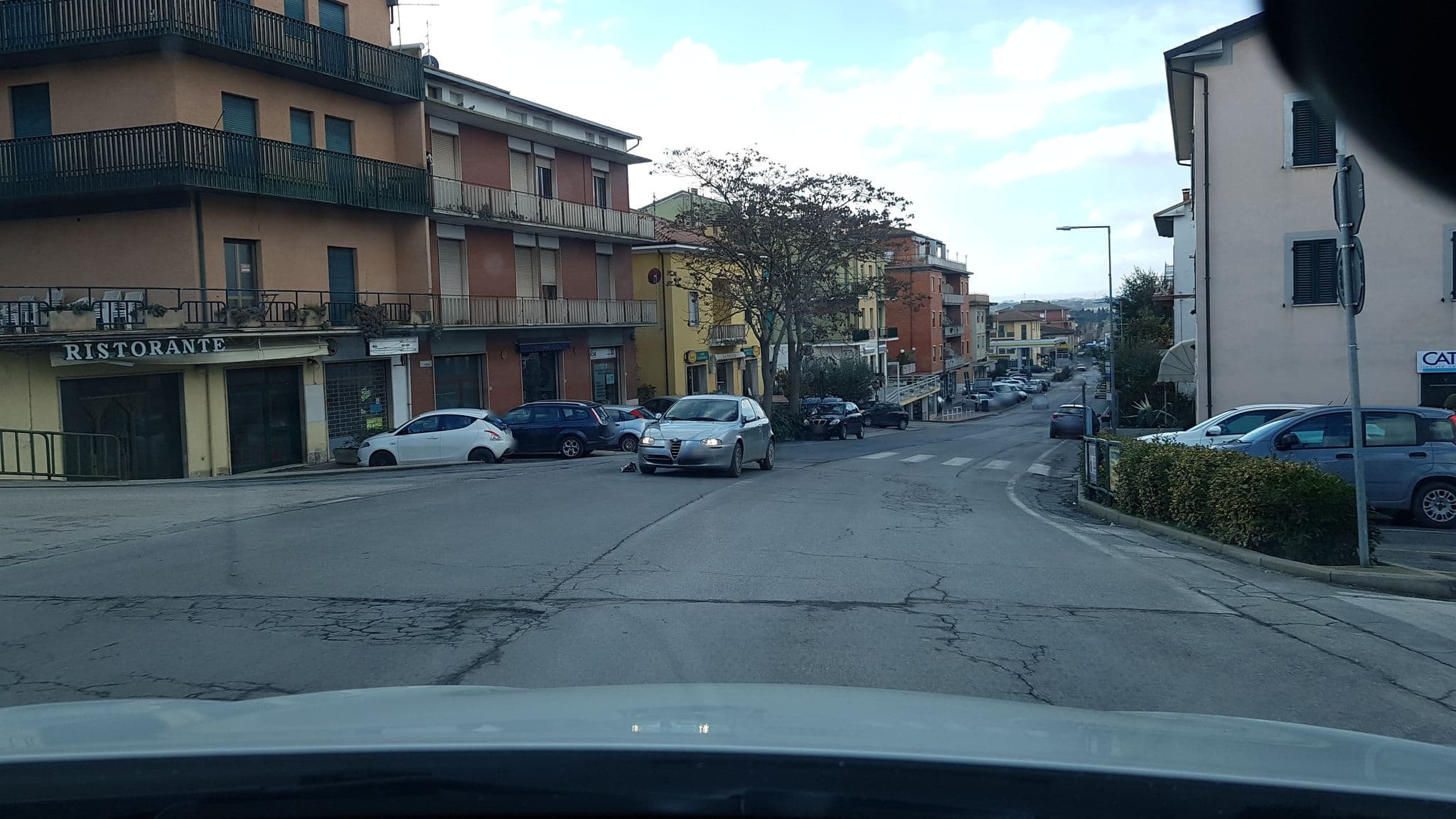 Street view near Agriturismo La Casa Rossa, Castiglione del Lago — © pierluigiderosa (CC BY-SA · Mapillary)