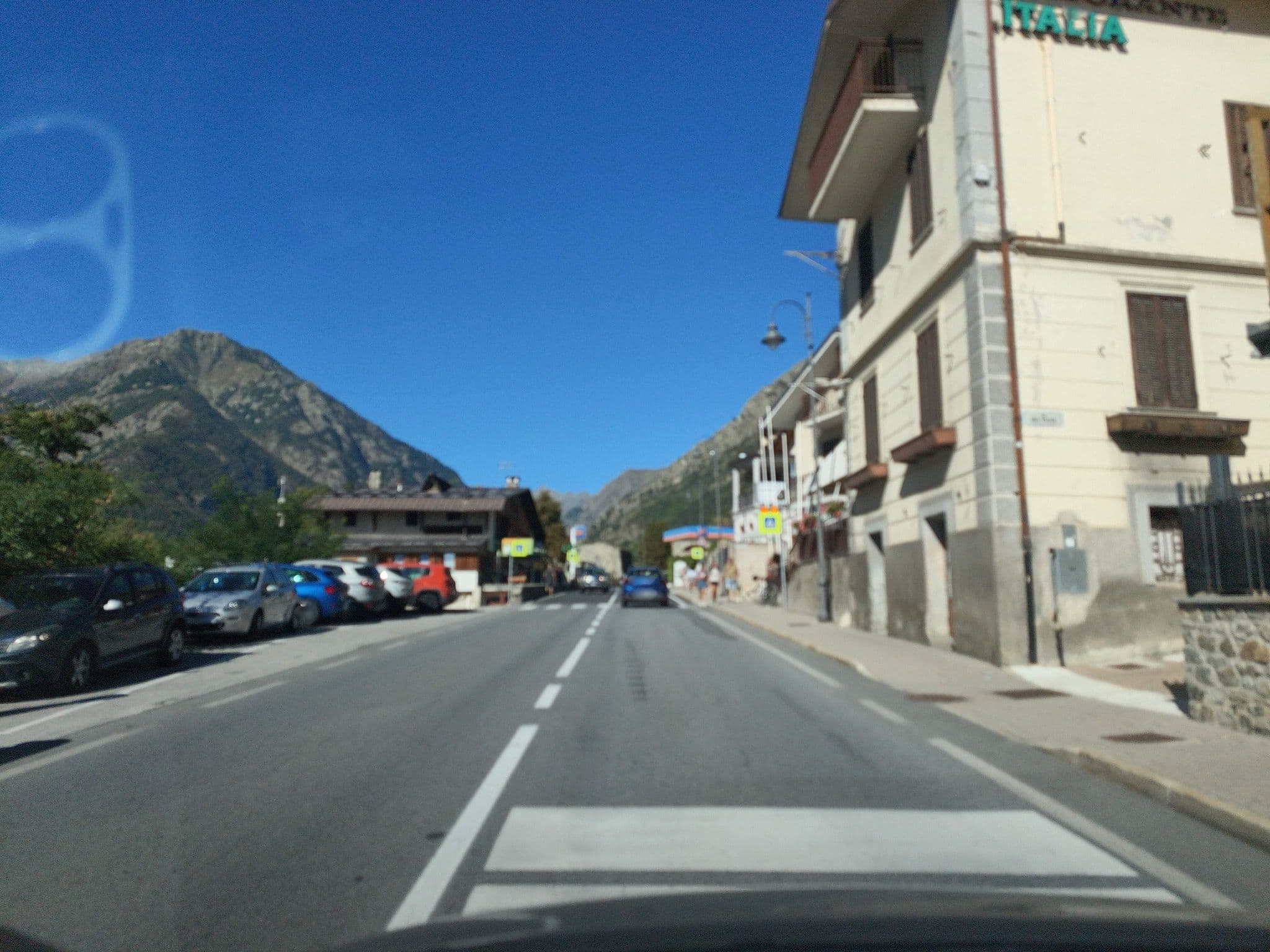 Street view near Albergo Italia, Demonte — © canfe (CC BY-SA · Mapillary)