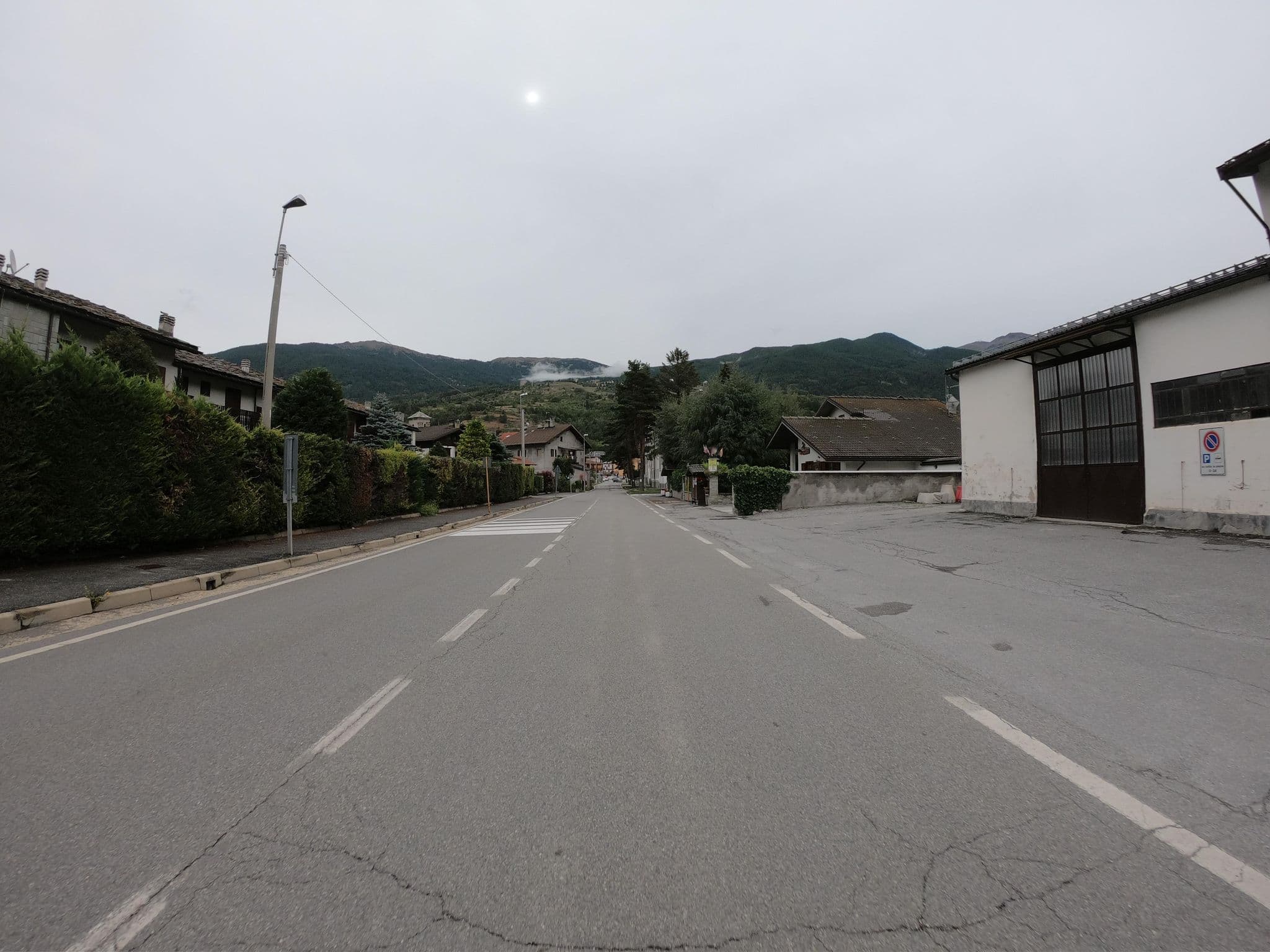 Street view near B&B Edelweiss, Oulx — © joostjakob (CC BY-SA · Mapillary)