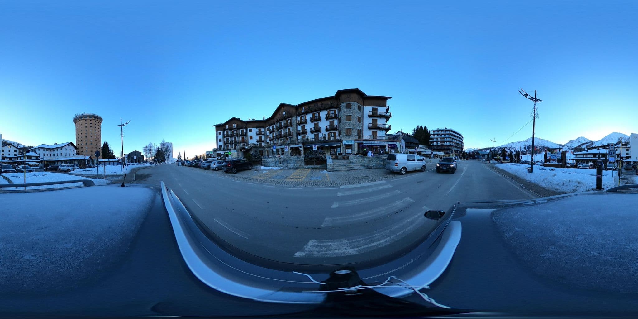 Street view near Hostdomus - Central Ski Residence, Sauze d'Oulx — © canfe (CC BY-SA · Mapillary)