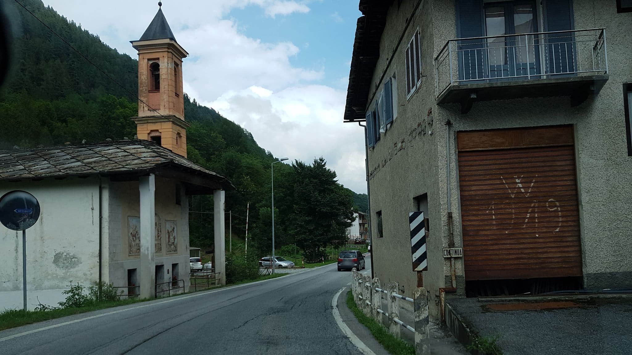 Street view near Hotel Torinetto, Paesana — © ale_zena_it (CC BY-SA · Mapillary)
