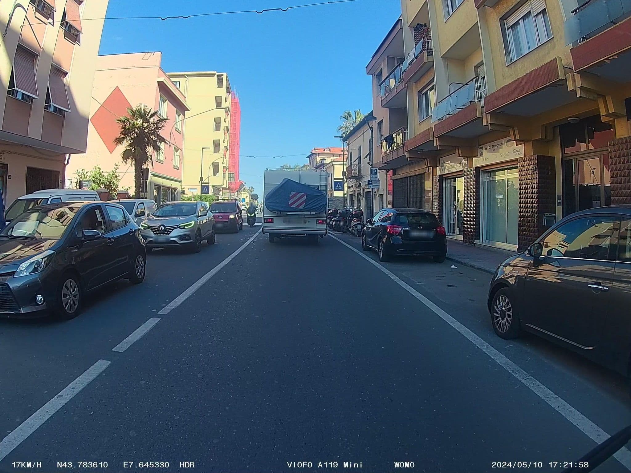 Street view near b&b dei pini, Vallecrosia — © soulcover (CC BY-SA · Mapillary)