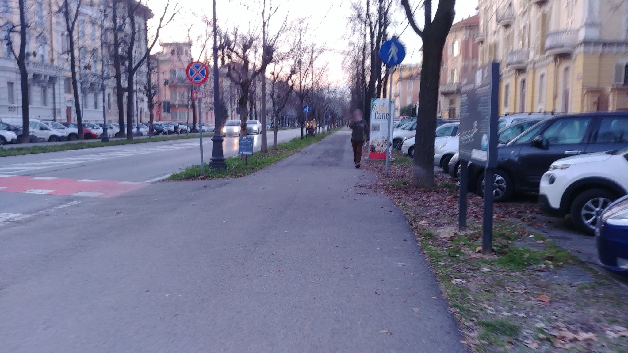 Street view near B&B Angeli, Cuneo — © francians (CC BY-SA · Mapillary)