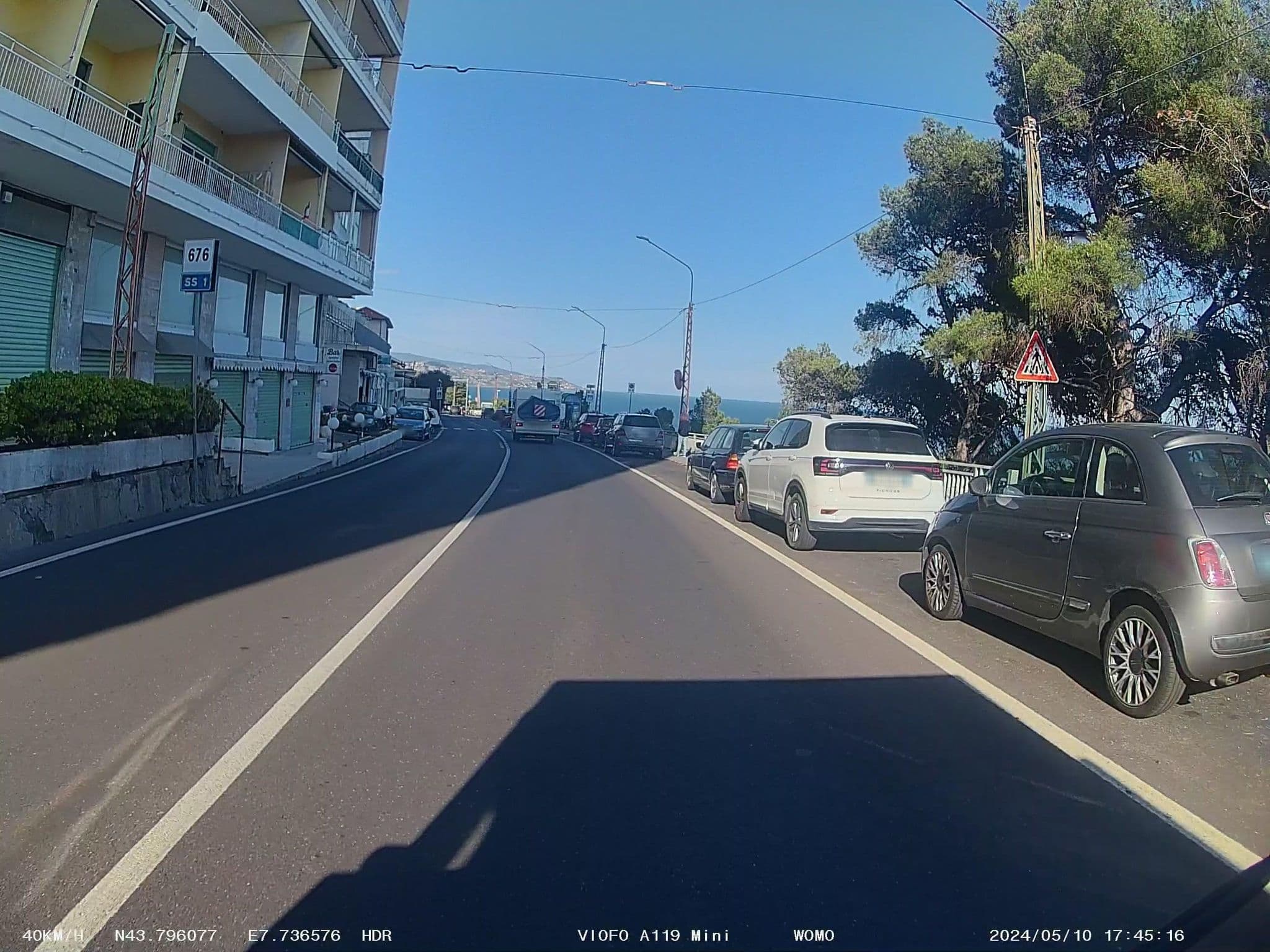 Street view near Appartamento Caponero, Ospedaletti — © soulcover (CC BY-SA · Mapillary)