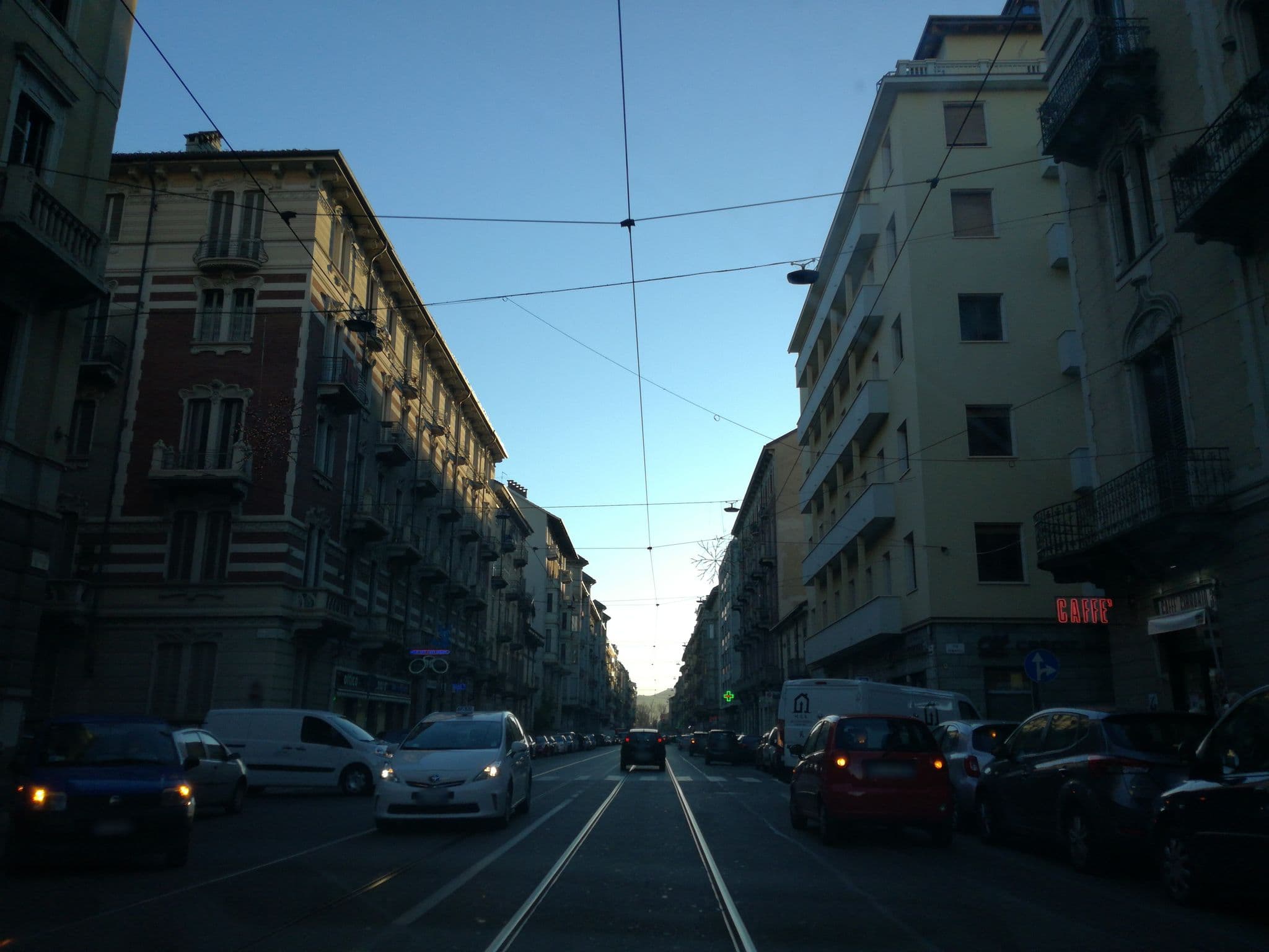 Street view near Pensione Cibrario, San Donato — © dicarlodiego (CC BY-SA · Mapillary)