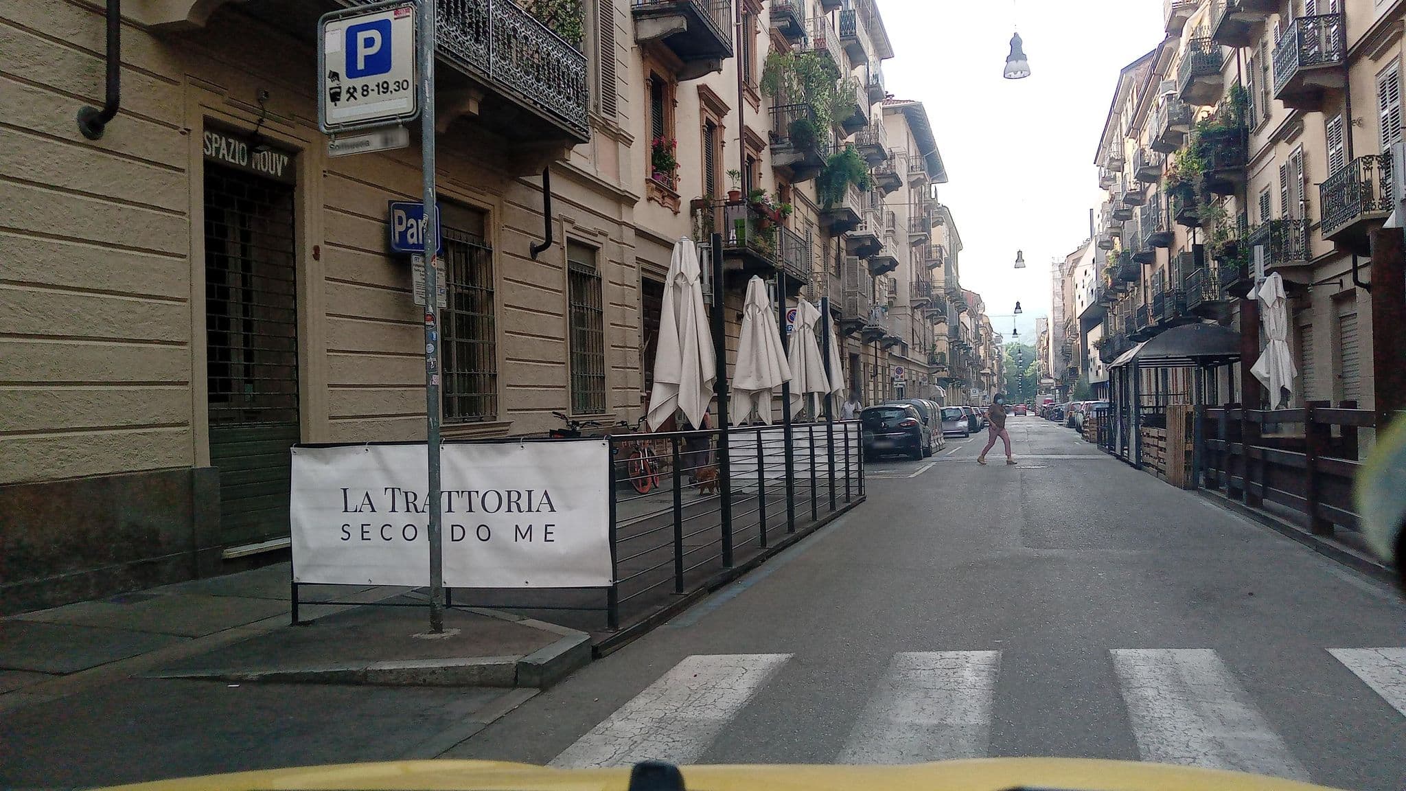 Street view near Baia delle Stelle, San Salvario — © ffierm (CC BY-SA · Mapillary)