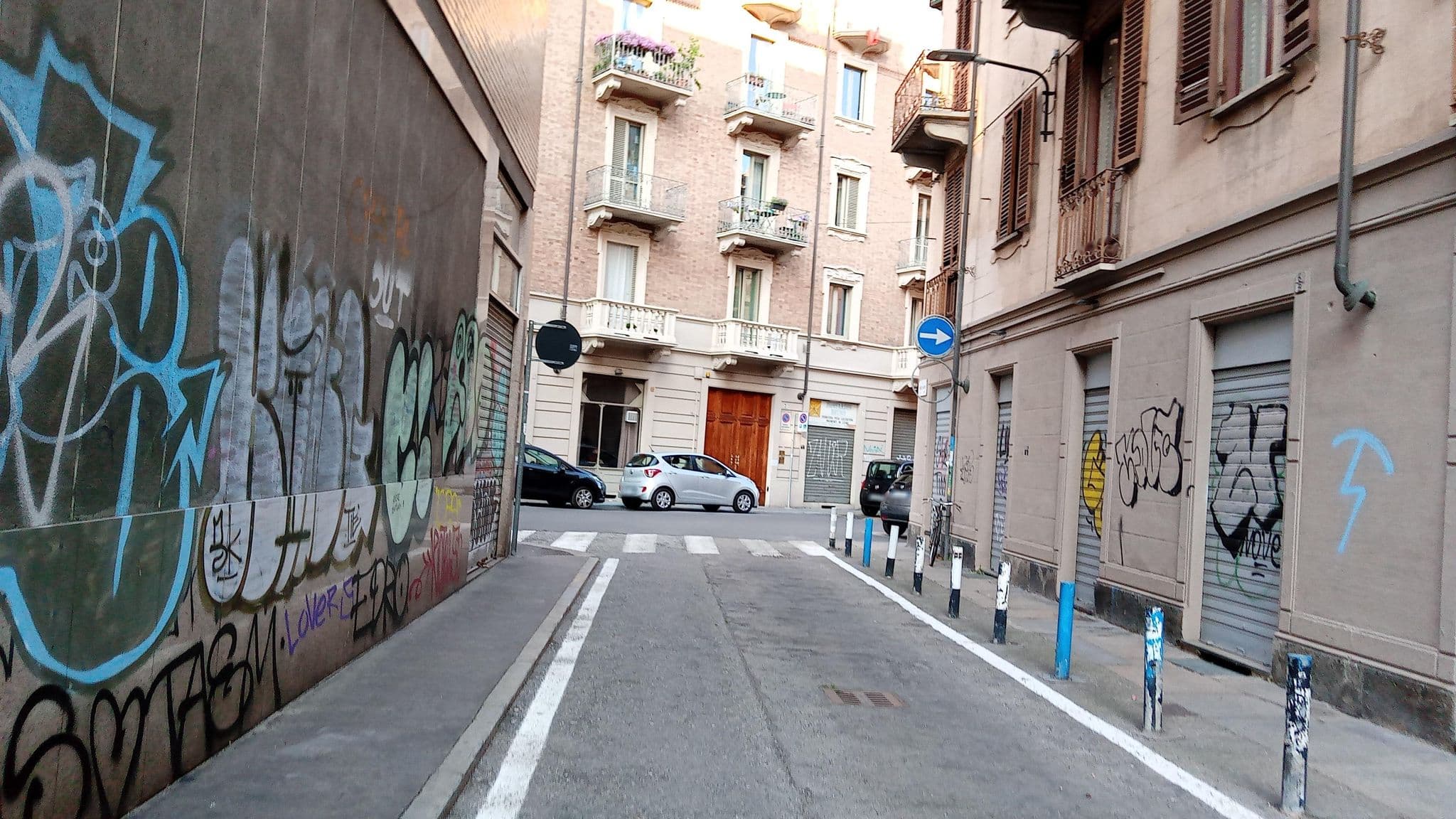 Street view near Pensione serenella, Turin — © ffierm (CC BY-SA · Mapillary)