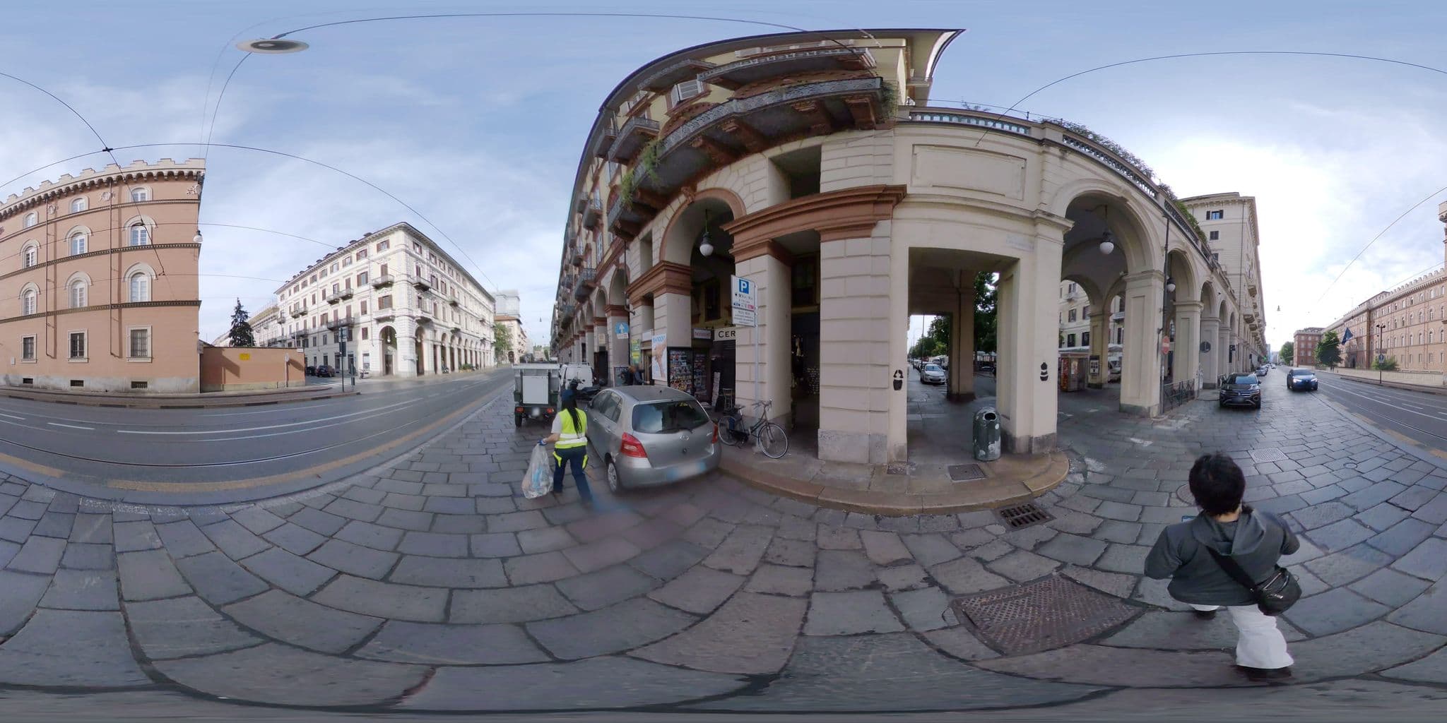 Street view near Residence GE.RE.CO., Quadrilatero — © mapconcierge (CC BY-SA · Mapillary)
