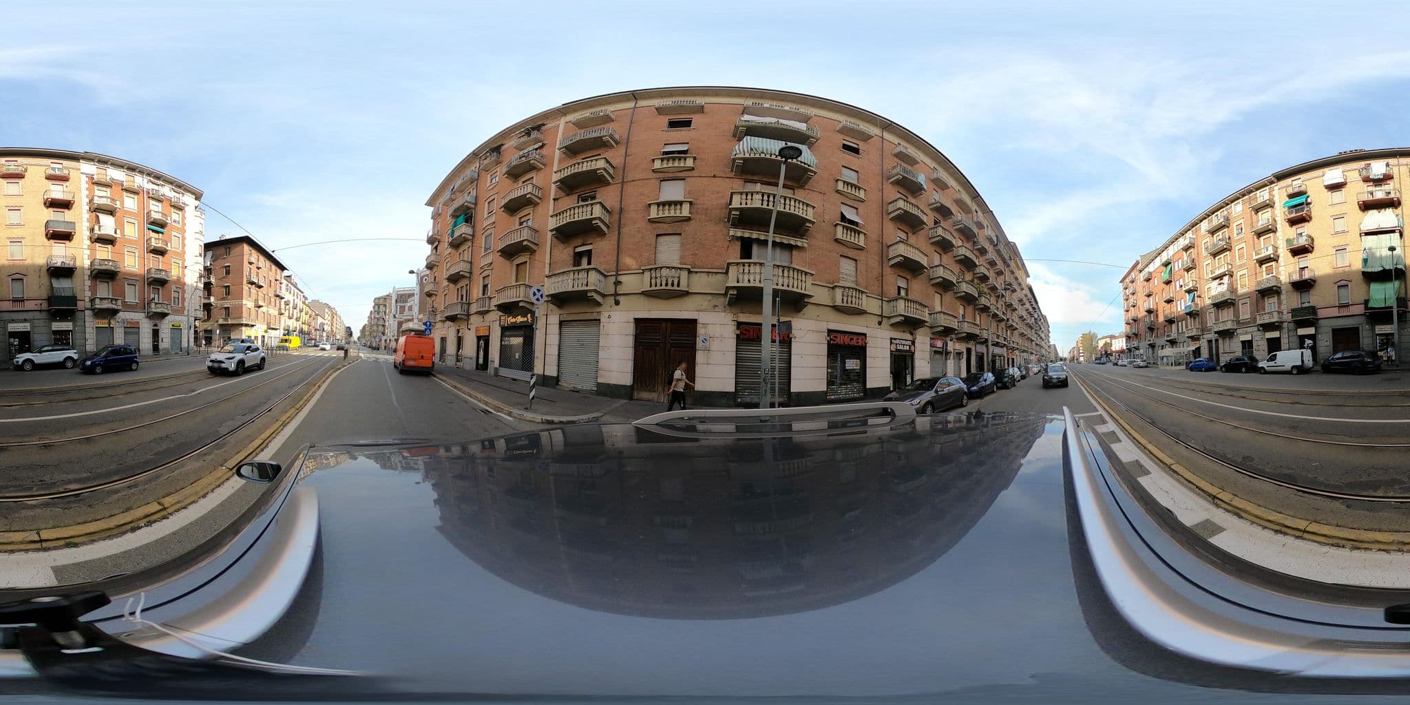 Street view near Zannotti Filomena, Barriera di Milano — © canfe (CC BY-SA · Mapillary)