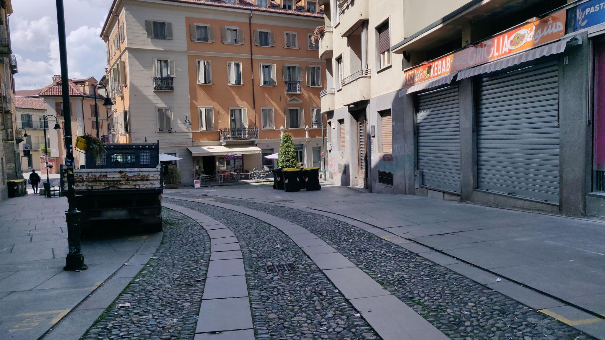 Street view near Hotel Ristorante San Giors, Porta Palazzo — © namuit (CC BY-SA · Mapillary)