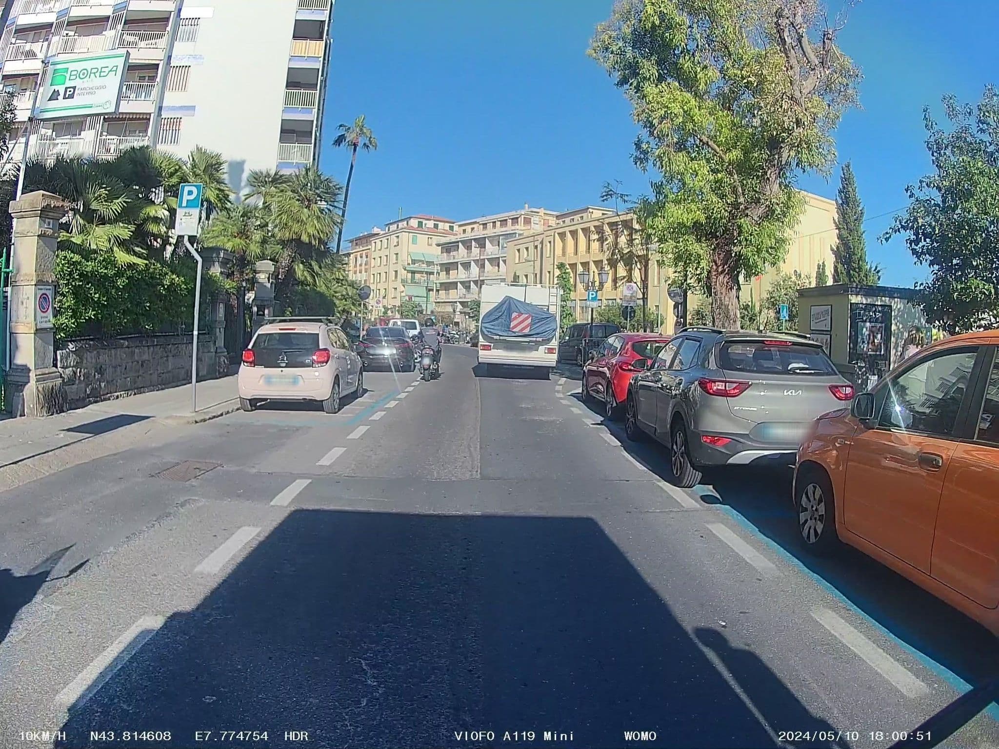 Street view near Sanremo DOLCE DORMIRE, Sanremo — © soulcover (CC BY-SA · Mapillary)