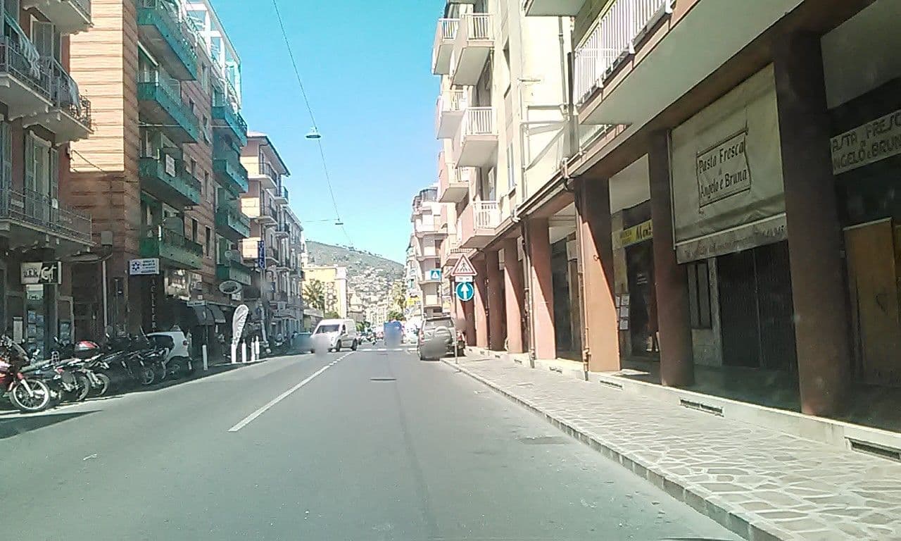 Street view near Hotel Lux, Alassio — © mikki65 (CC BY-SA · Mapillary)