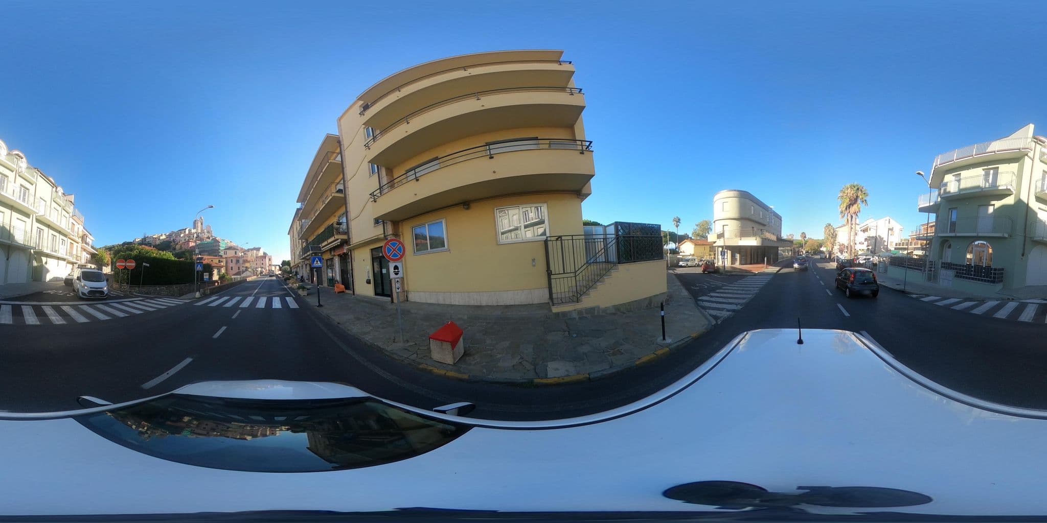 Street view near Albergo Hotel S.Nicola, Cervo — © LucianoC63 (CC BY-SA · Mapillary)
