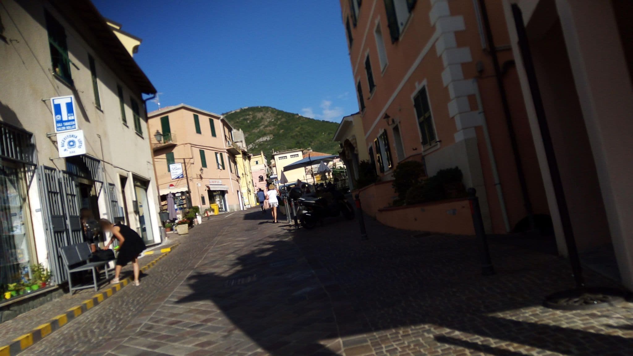 Street view near Hotel Overland, Toirano — © mariofiab (CC BY-SA · Mapillary)