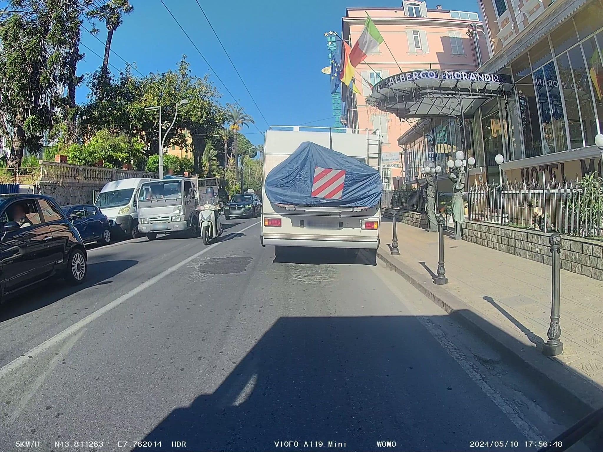 Street view near Sanremo Luxury Apartament, Sanremo — © soulcover (CC BY-SA · Mapillary)