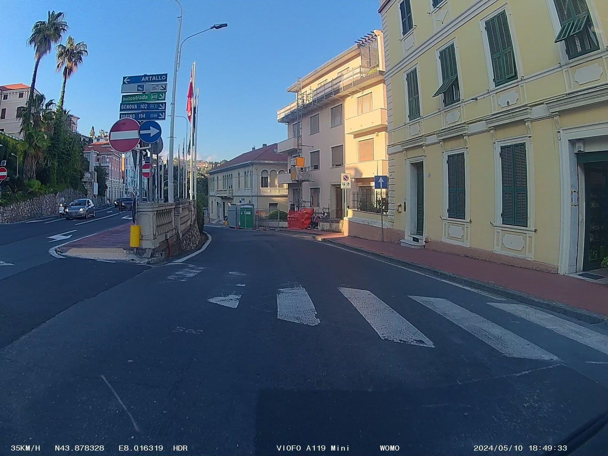 Street view near Sapore di Sale 2, Imperia — © soulcover (CC BY-SA · Mapillary)