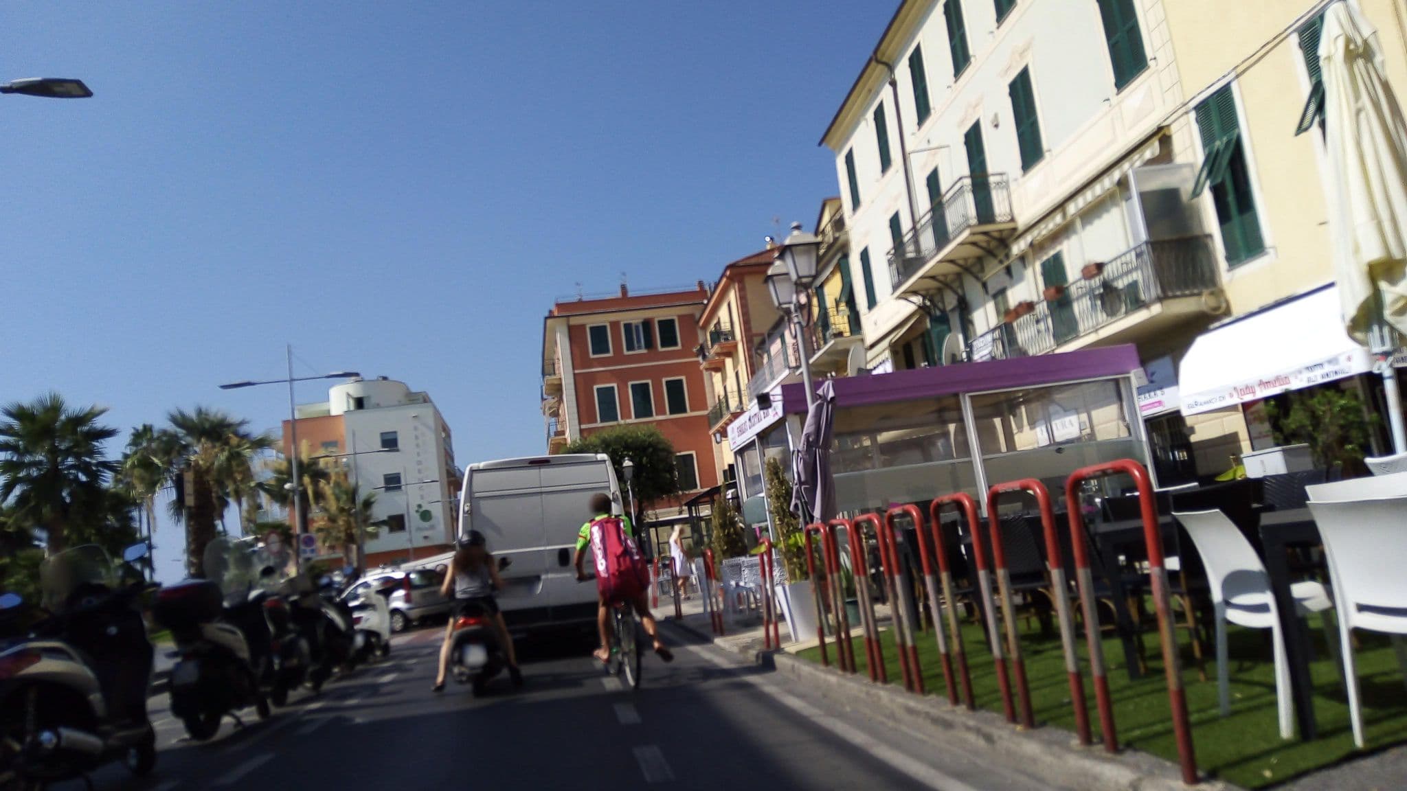 Street view near Il Corallo, Loano — © mariofiab (CC BY-SA · Mapillary)